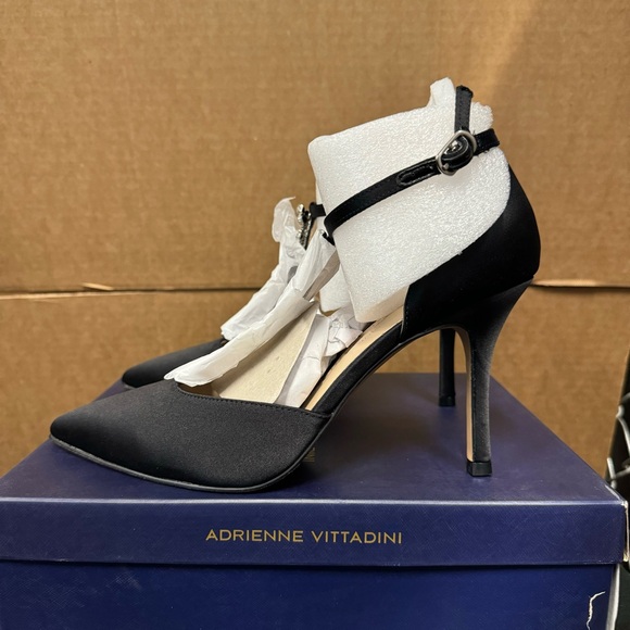 ADRIENNE VITTADINI Grandstand (Black) High Heels shoes size 10 Brand New - Picture 3 of 8
